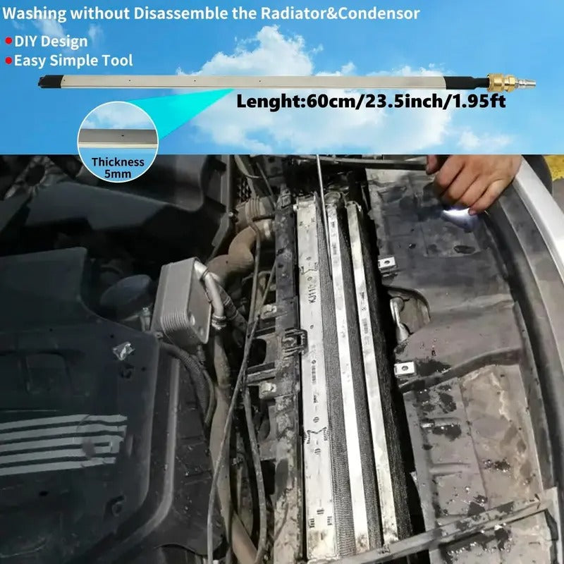 RadiClean™ - High-pressure radiator cleaning wand