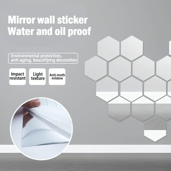 SafeReflect™ - Peel-and-Stick PET Mirror Sheets