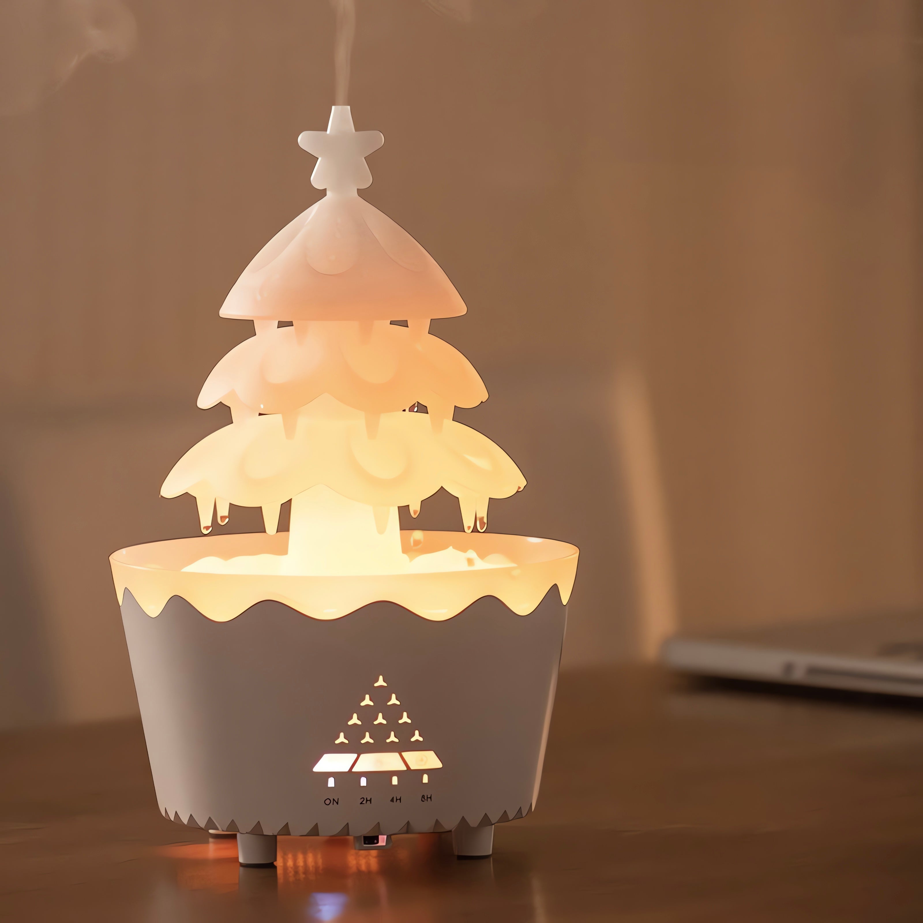 AromaTree™ – LED Christmas Tree Essential Oil Diffuser with Mist & Lights