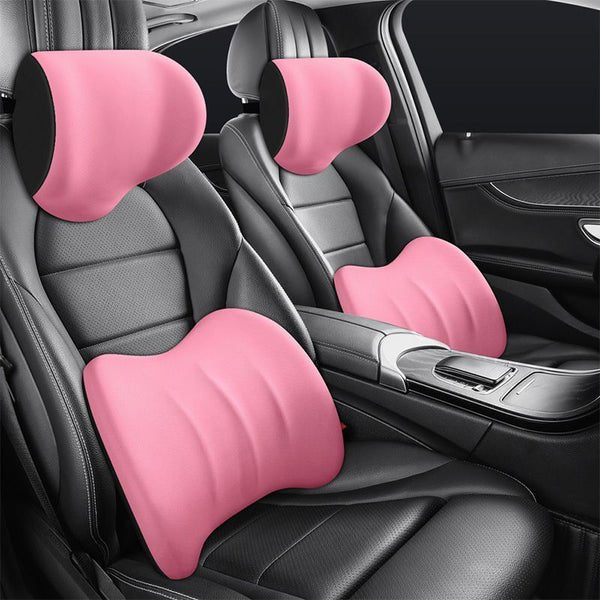 BackAlign™ - Ergonomic Memory Foam Support Pillow for Car Seats