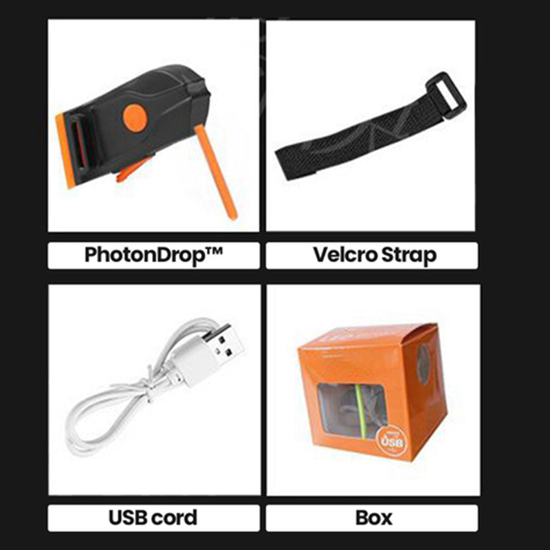 1+1 FREE | BrightRide™ – Be Seen, Stay Safe with LED Bike Lighting