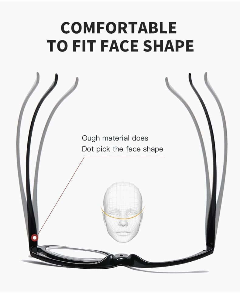 GlamSight™ - Flip-Lens Makeup Glasses