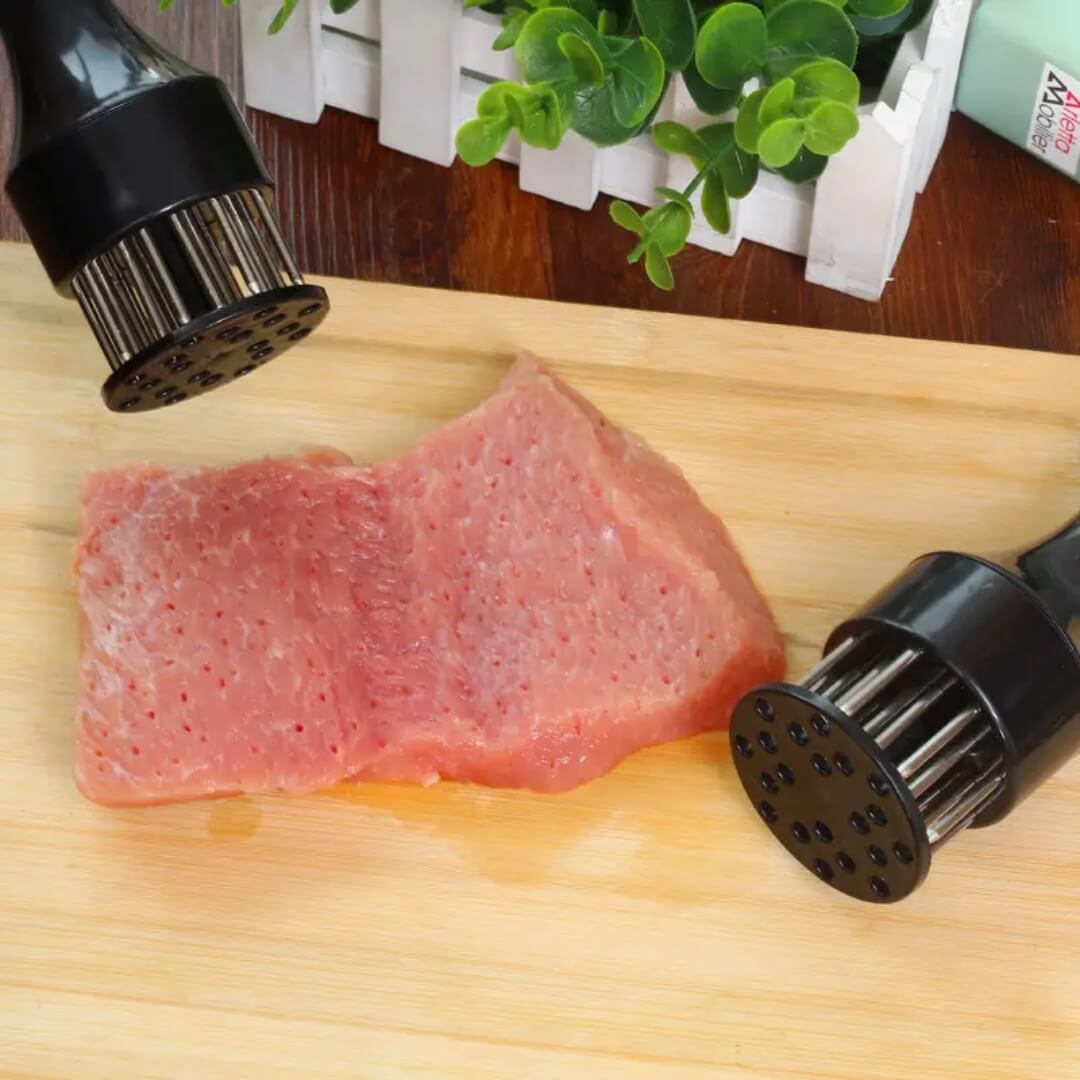 1+1 FREE | MeatEase™ – Heavy-Duty Stainless Steel Tenderizer for All Meats
