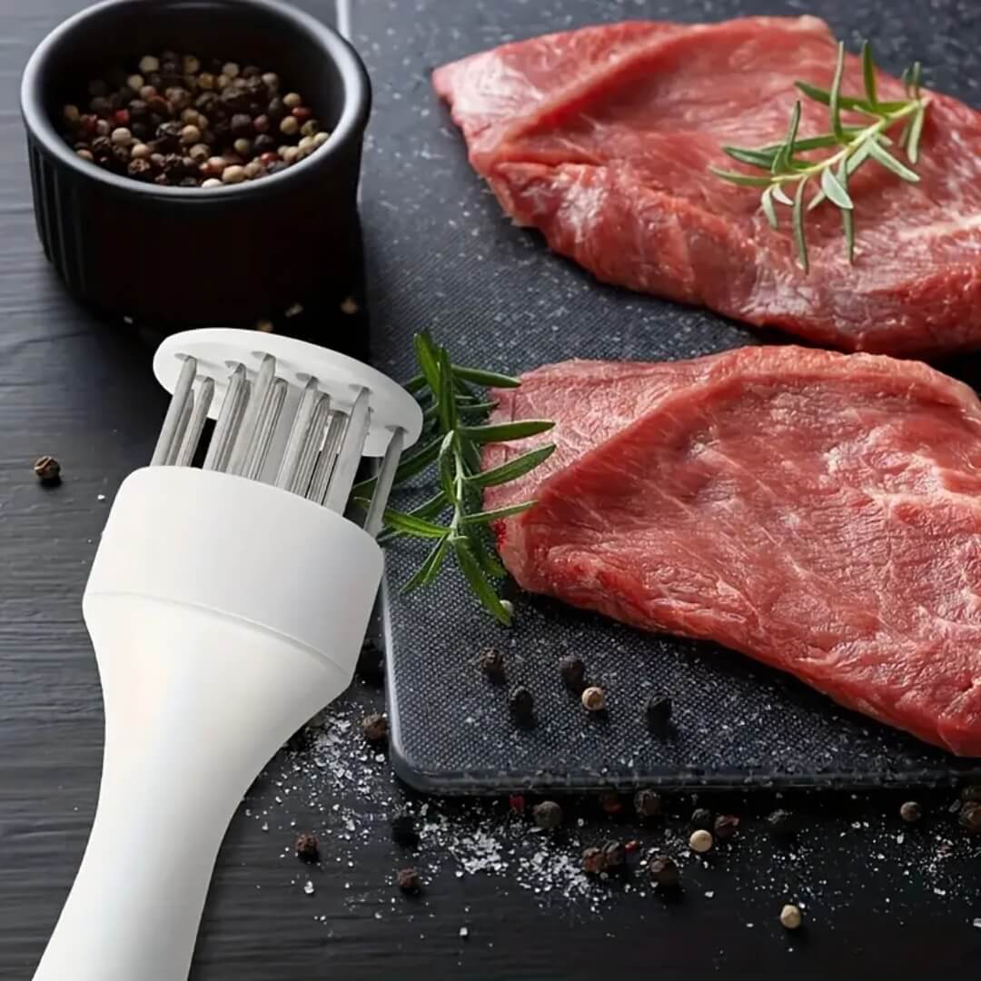 1+1 FREE | MeatEase™ – Heavy-Duty Stainless Steel Tenderizer for All Meats